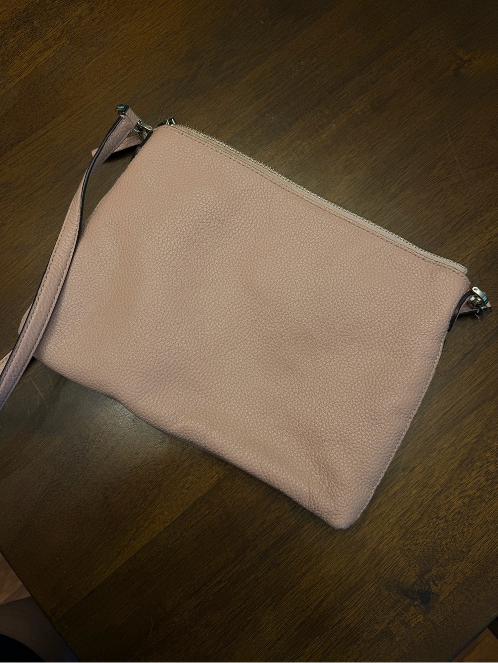 kate spade Blush Pink Pebbled Leather Crossbody - Picture 2 of 9